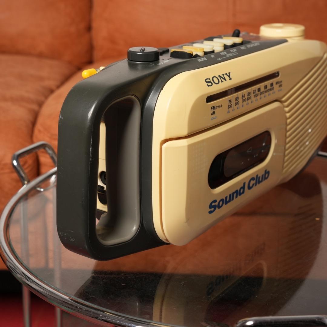 可動品 ソニー SONY Sound Club CFM-101 ラジカセ