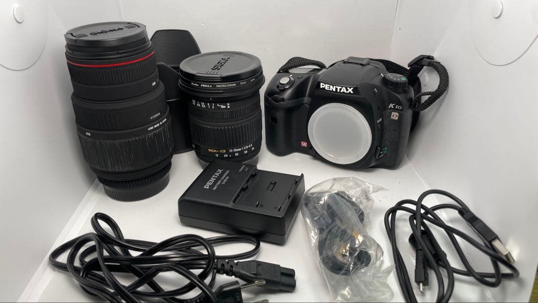 【最終値下げ】PENTAX K10D デジタル一眼レフカメラ 本体&レンズ2本