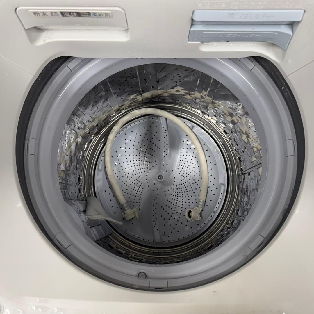 139 SHARP乾燥付　洗濯機　8/4.5キロ　小型　一人暮らし　同棲使用も可