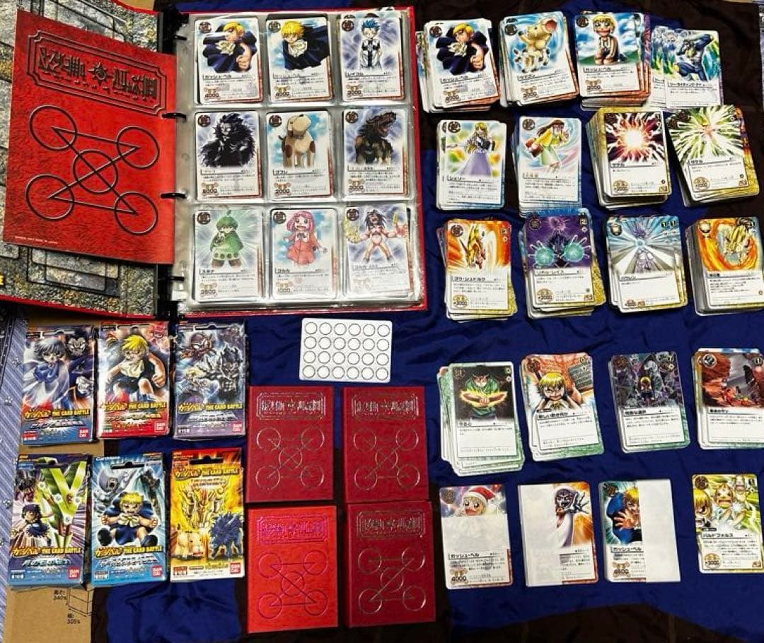 商*つ様 【レトロ】金色のガッシュ！カードバトル　まとめ売り1800枚以上