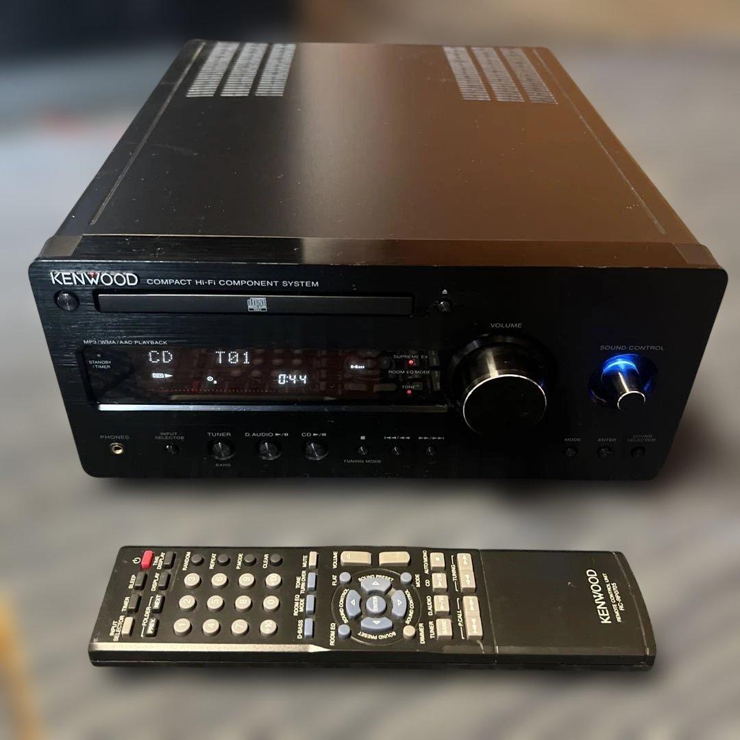 KENWOOD R-K711 コンパクト Hi-Fi コンポーネントシステム中古