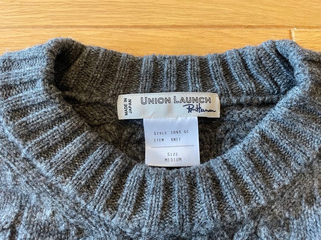 UNION LAUNCH for Ron Herman ニット
