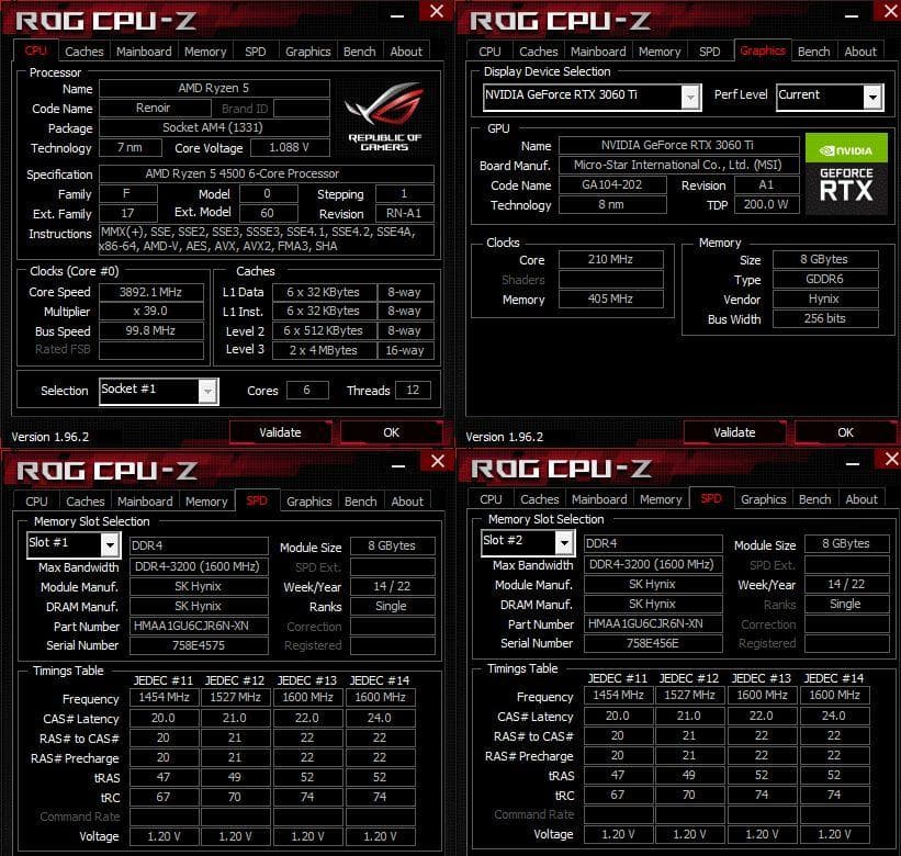 ゲーミングPC Ryzen5 4500 RTX3060Ti RM5R-R36T