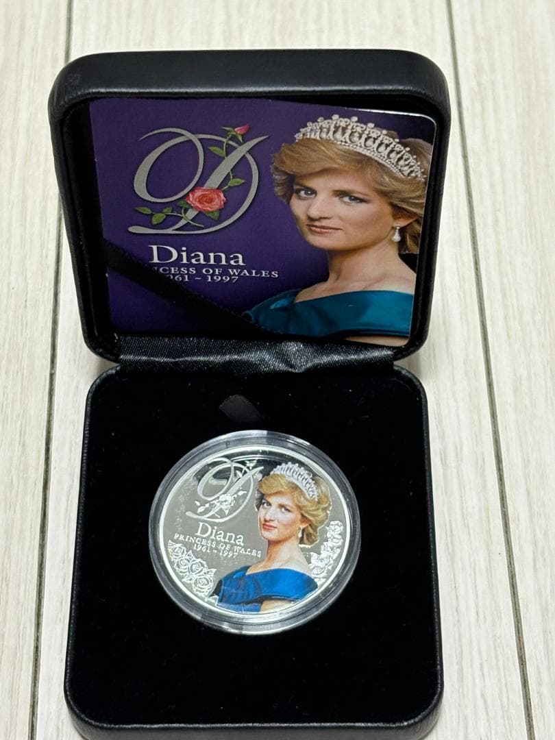 【新品】2017年　ニュージーランド領トケラウ　ダイアナ妃 記念銀貨