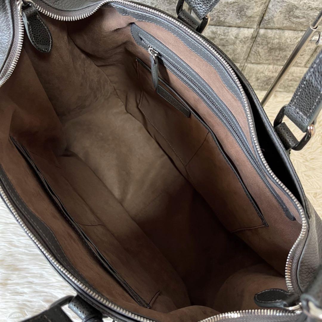 【新品未使用】スペラティーボ　2way レザー　トートバッグ　ボストンバッグ