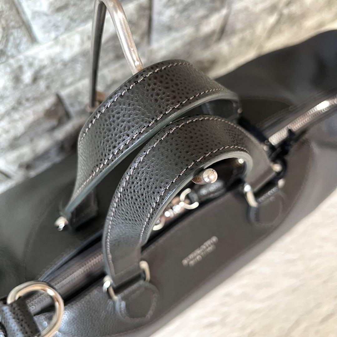 【新品未使用】スペラティーボ　2way レザー　トートバッグ　ボストンバッグ