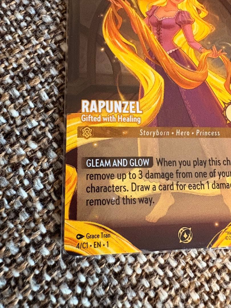 ロルカナ ラプンツェル いやしの賜物 GPプロモ、海外版プロモ 計2枚セット