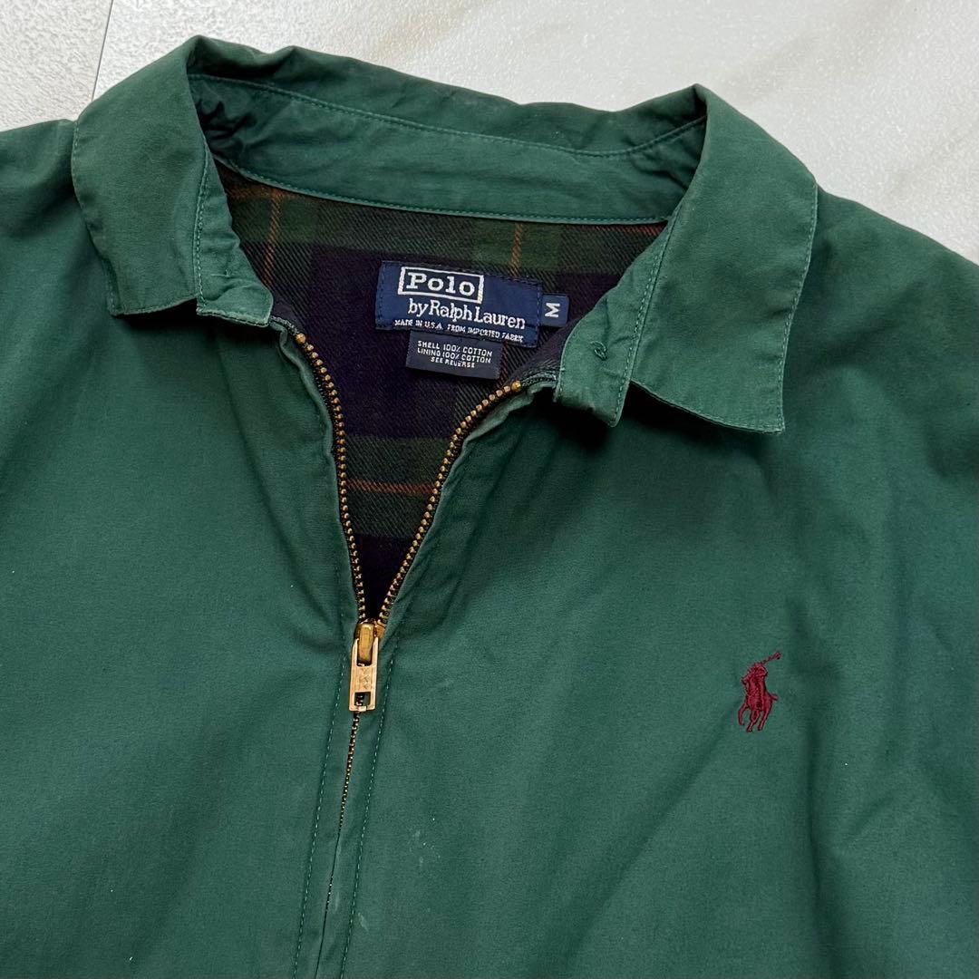 ポロ ラルフローレン USA製 スウィングトップ 裏地付き M