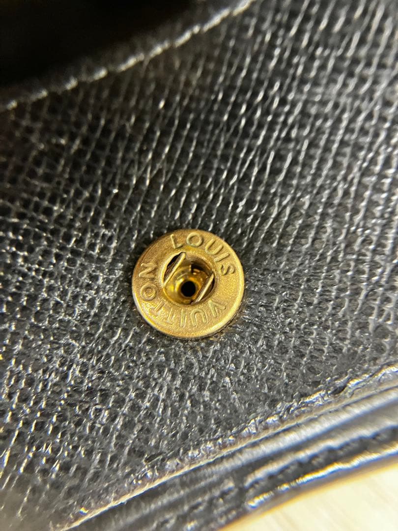 【美品】ルイヴィトン　ポルトモネボワット　エピ　黒　ケース　小銭入れ