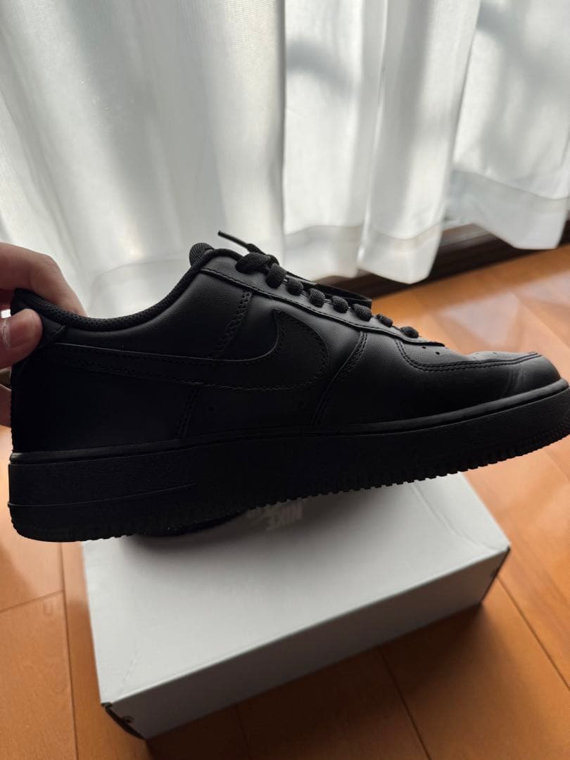 靴 Nike Air Force 1 Low '07 \"Black/Black\"