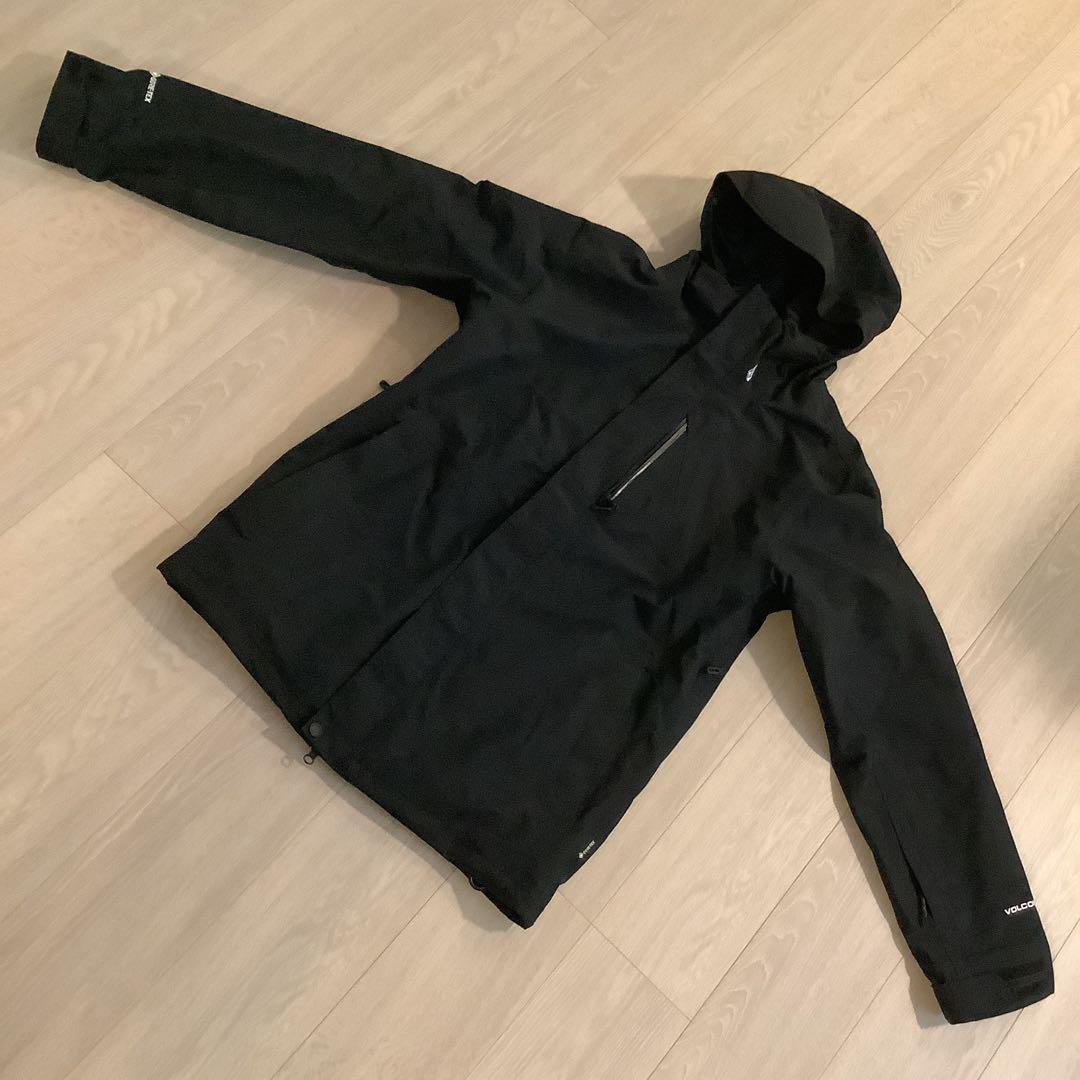 046 22-23 VOLCOM L-GORE-TEX 黒ジャケットMサイズ