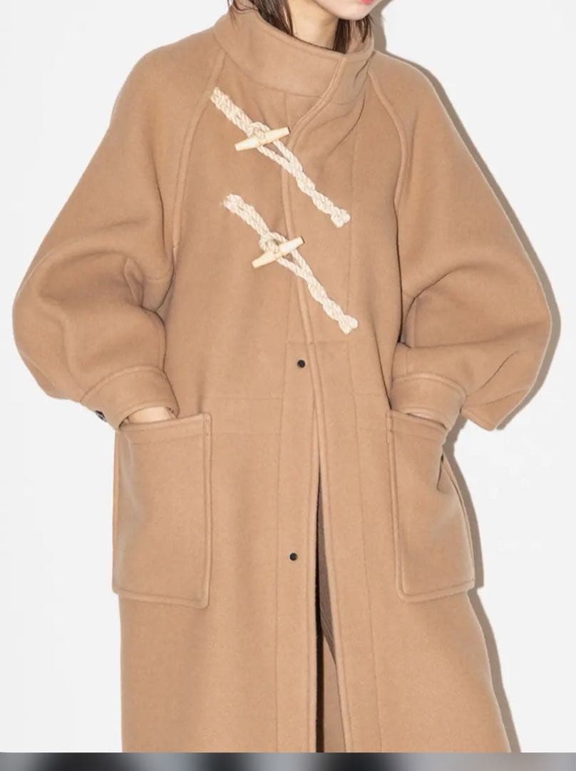 ハイクHYKE DOUDLE FACE DUFFEL COATダッフルコート