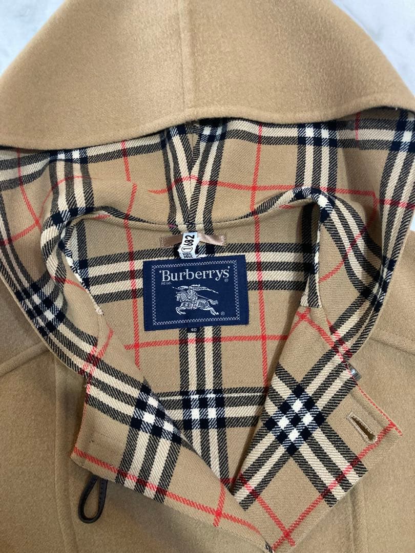 Burberrys ブラウン　ダッフルコート フード付き　サイズ40