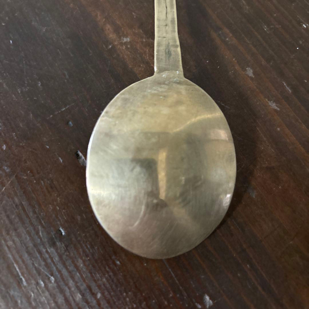 李朝スッカラ5点　(g228)韓国スプーン.アンティーク.ヴィンテージ.古道具