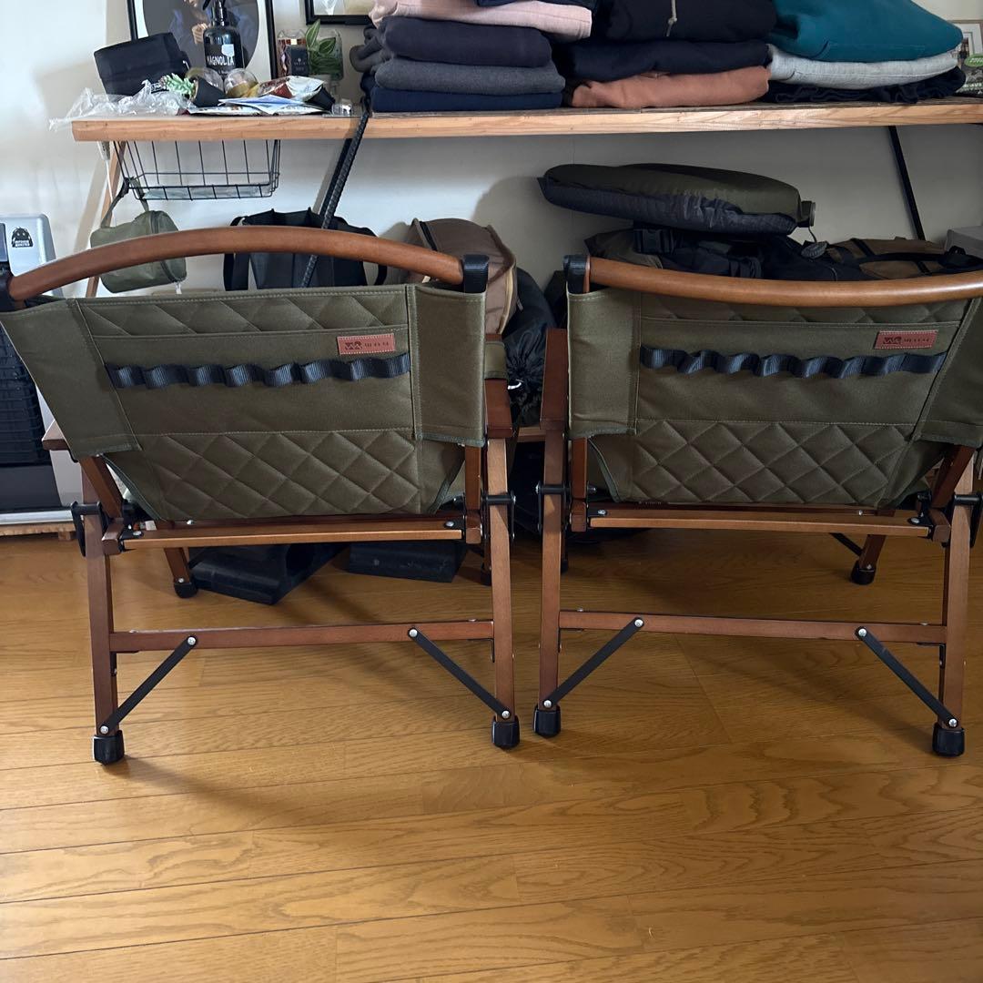 WAQ Folding Wood Chair フォールディングウッドチェア