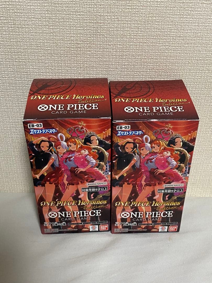 ワンピース カードゲーム　ヒロインズエディションBOXテープ付き