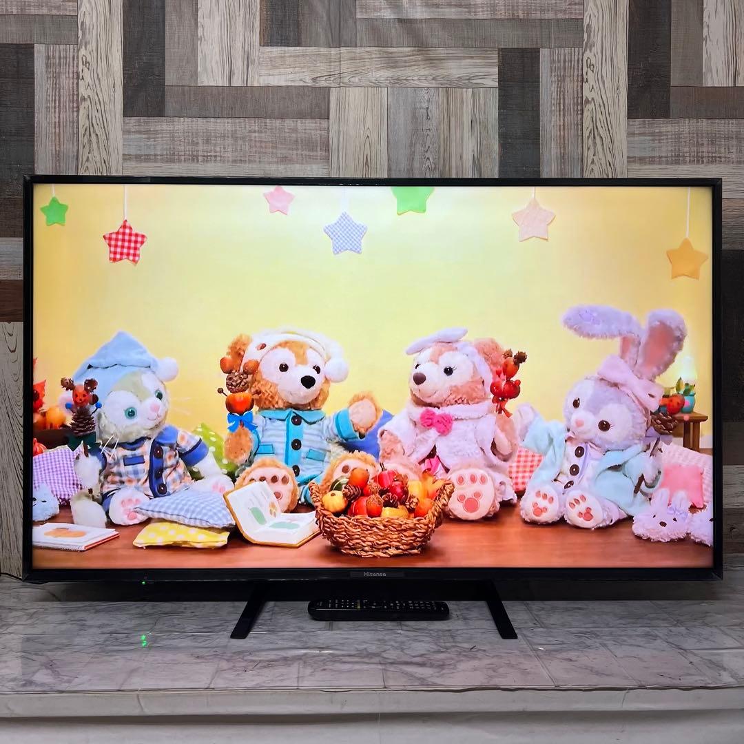 即日受渡❣️全国送料込Hisense50V型地上.BS.CSデジタル4K対応