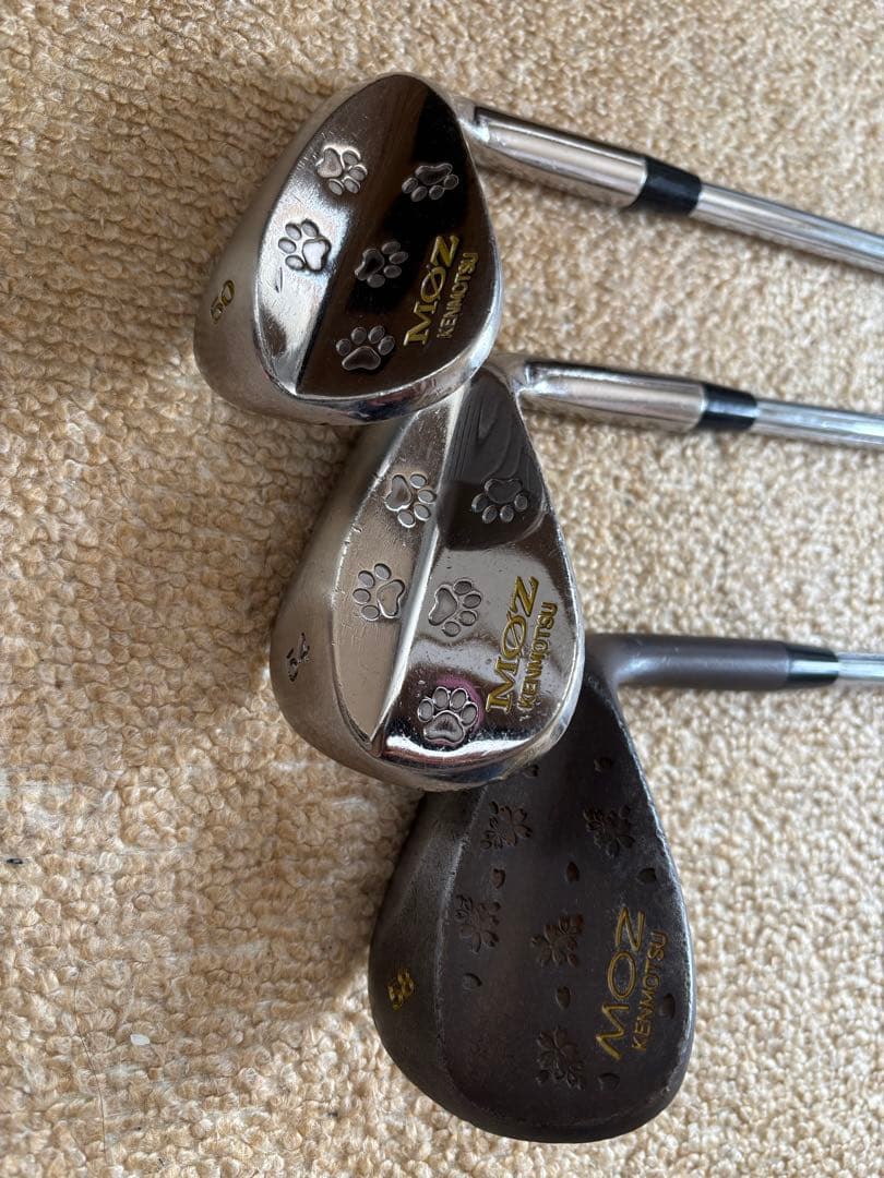 釼持製作所　MOZ ウェッジ 58度 54度 50度 3本セット