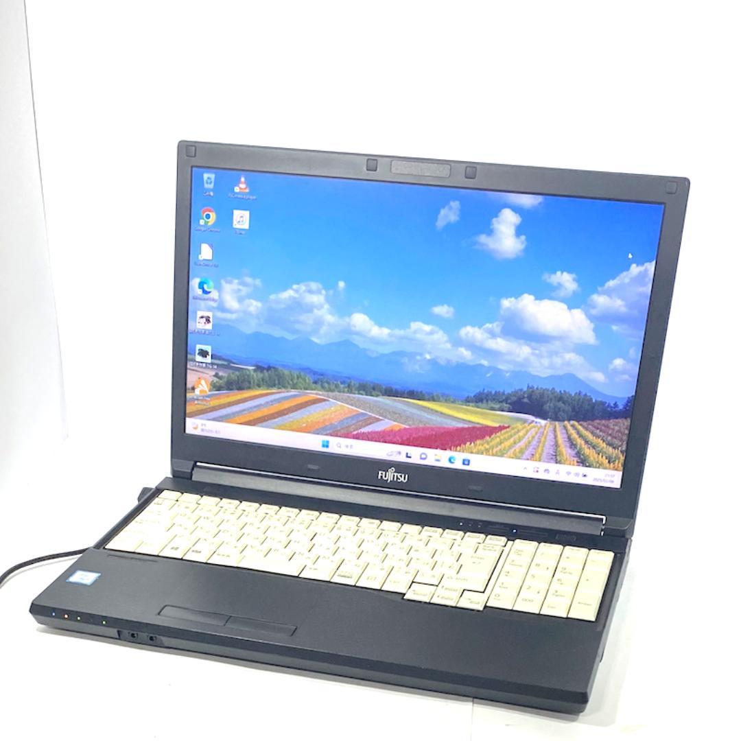 F74【爆速で快適SSD】i5第6世代富士通のノートパソコン Windows11