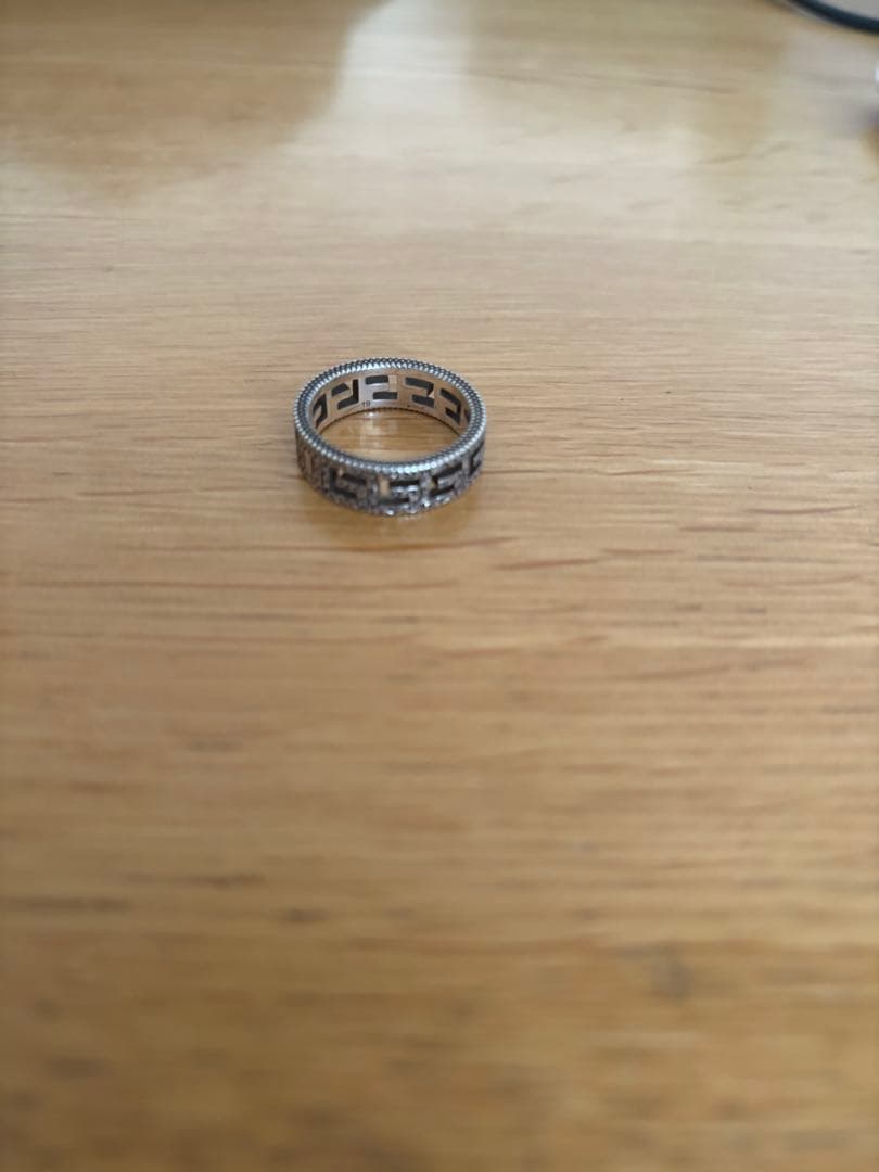 GUCCIのスクエアG シルバーリング