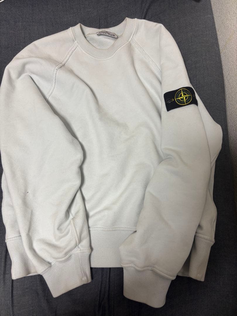 Stone  スカイブルー クルーネック スウェット