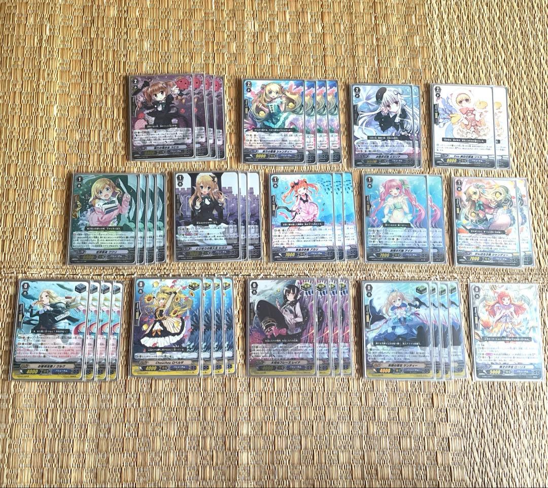 【ヴァンガード】ローリス ナイトローゼ ハリー デッキ 調整パーツ＋デッキケース