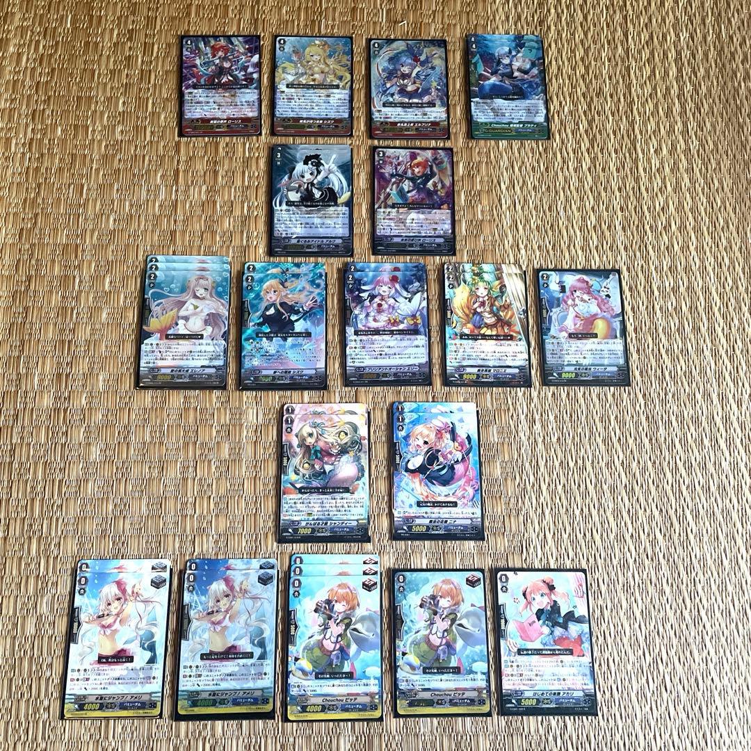 【ヴァンガード】ローリス ナイトローゼ ハリー デッキ 調整パーツ＋デッキケース