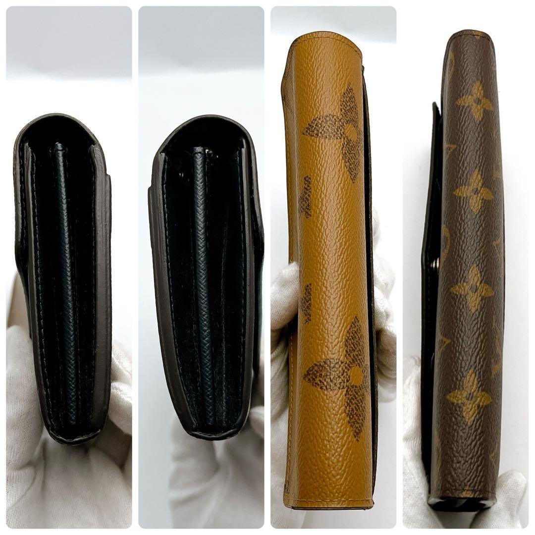 最新　ICチップ　モノグラム サラ　ジャイアント リバース 長財布　箱袋付き