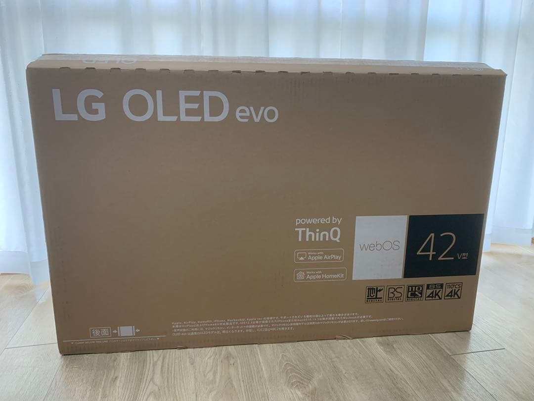 極美品 LG 有機EL OLED TV 42V OLED42C2PJA