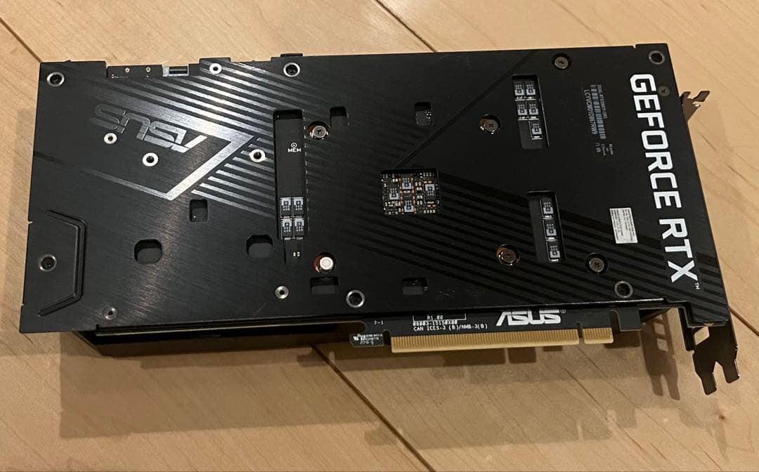 中古 ASUS GEFORCE RTX 3060Ti 8G デュアルファン