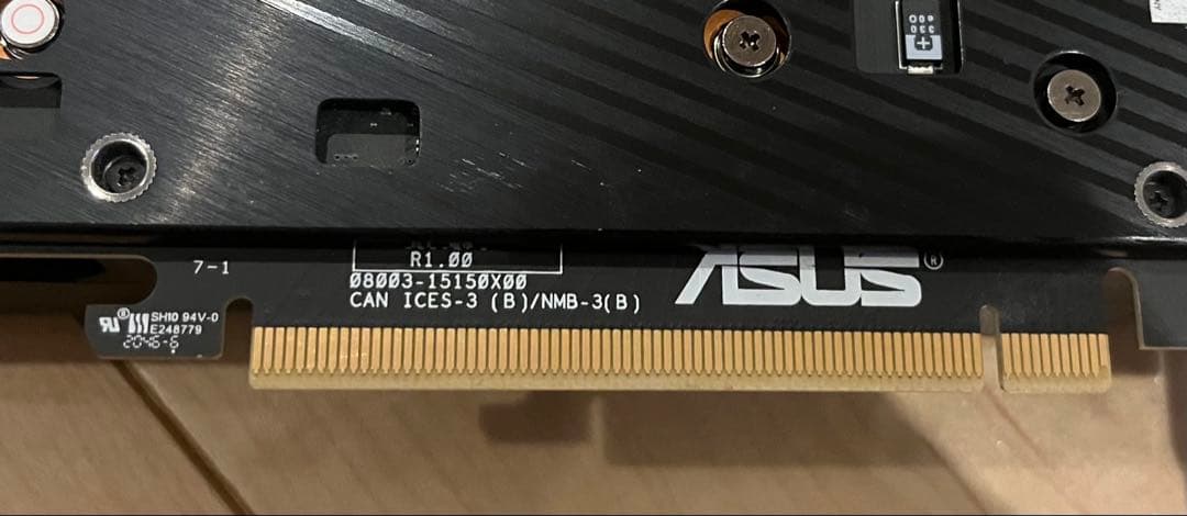 中古 ASUS GEFORCE RTX 3060Ti 8G デュアルファン