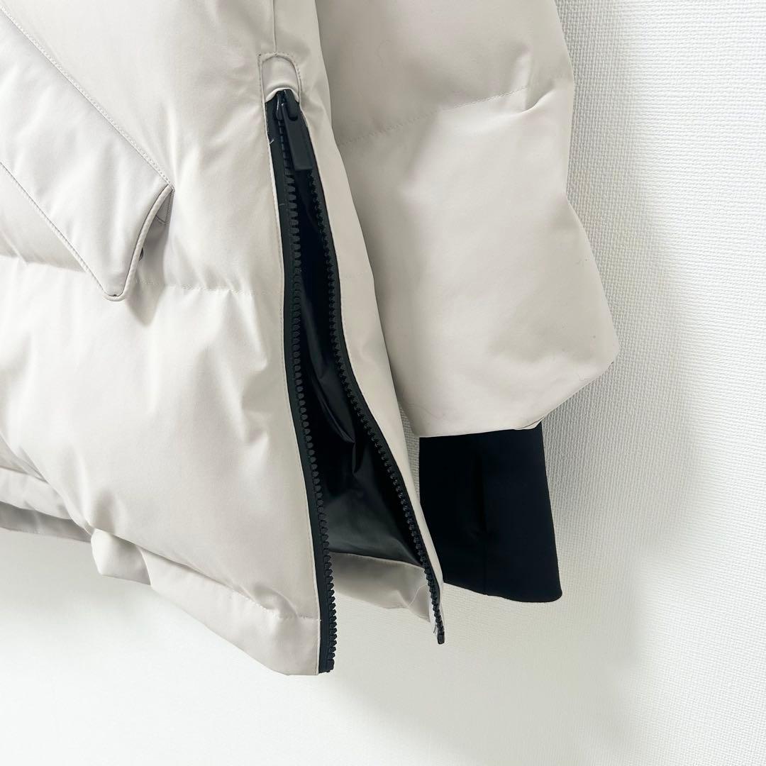 ナノユニバース　西川ダウン(R)／ソロテックスAラインダウン　オフホワイト　36