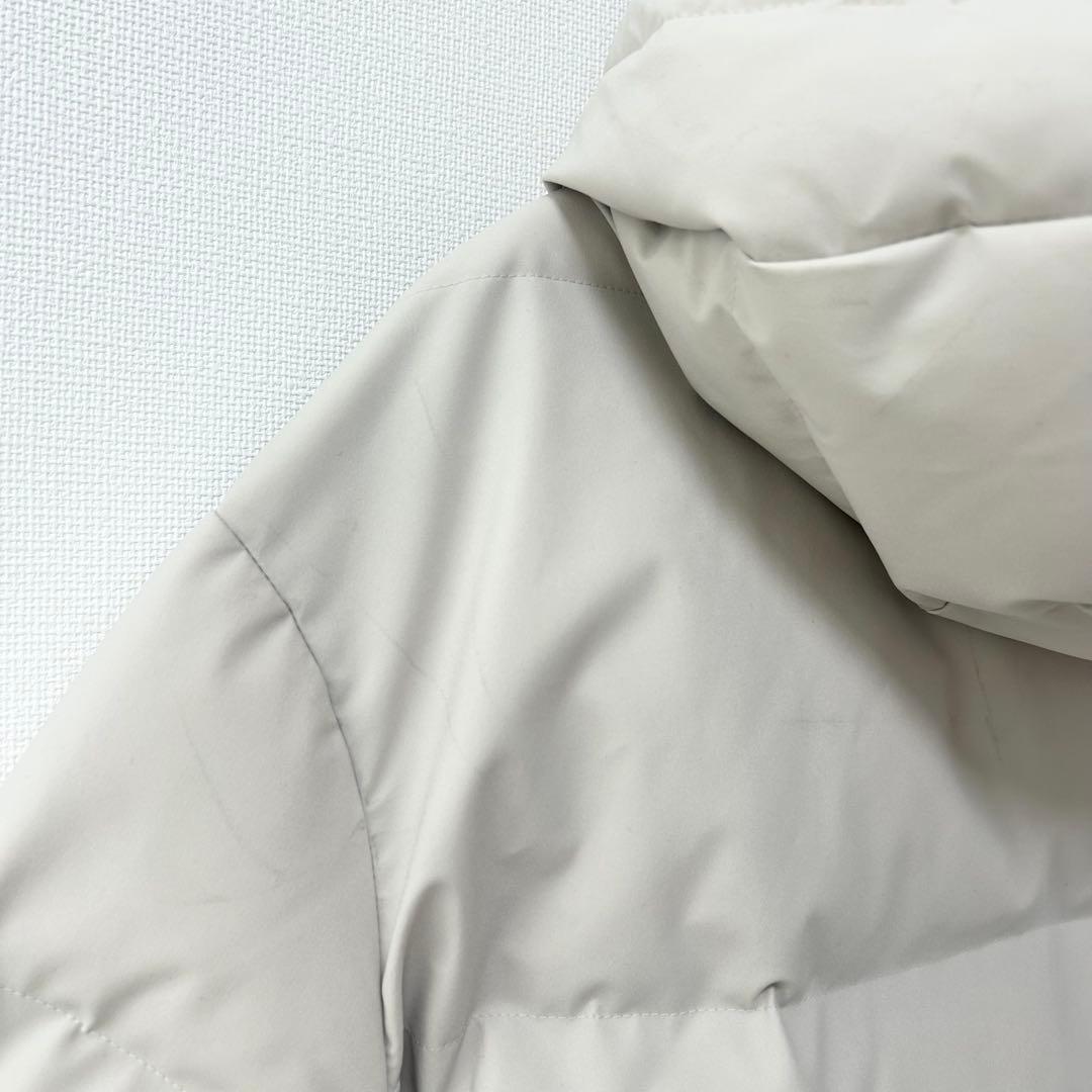 ナノユニバース　西川ダウン(R)／ソロテックスAラインダウン　オフホワイト　36