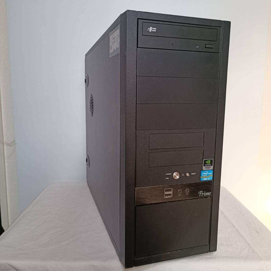 ゲーミングPC/i7/500GB/NVIDIAグラボ/MS Office搭載