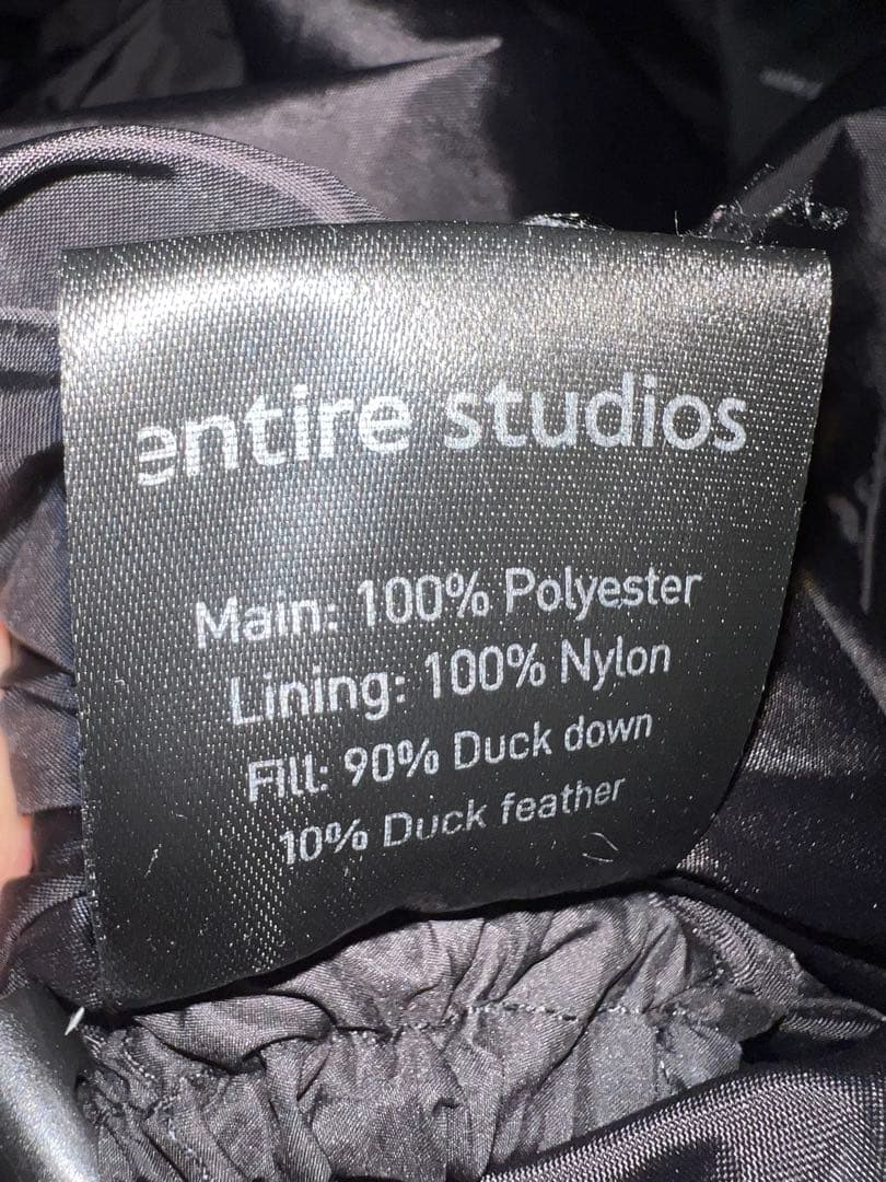 Sサイズ　entire studios pillow bomber