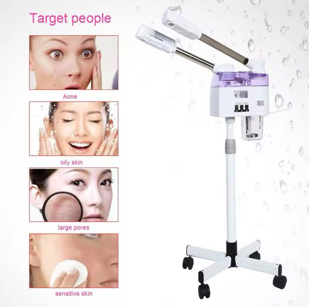 本格サロン用スチーマー　ホームケア用フェイススチーマー ニキビ・オイリー肌対応