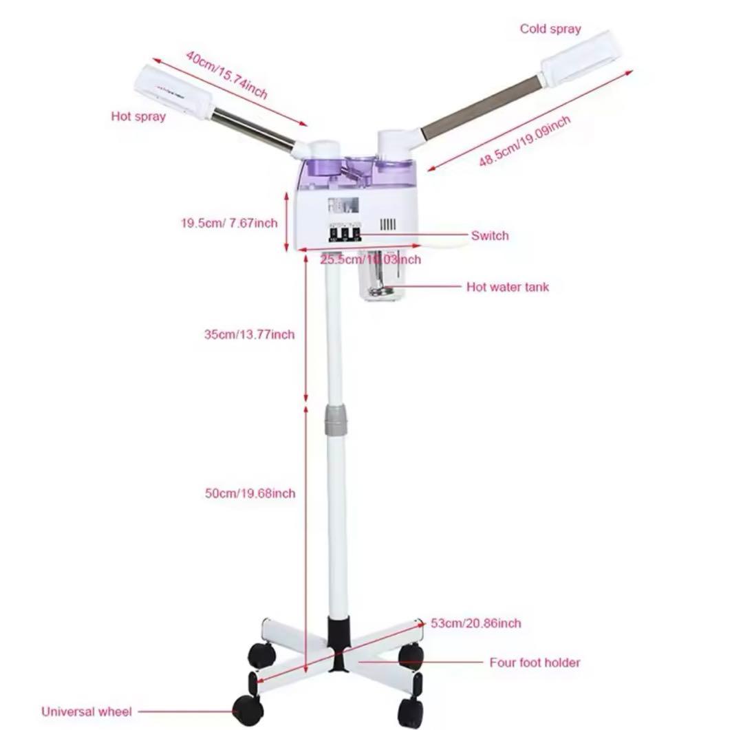 本格サロン用スチーマー　ホームケア用フェイススチーマー ニキビ・オイリー肌対応