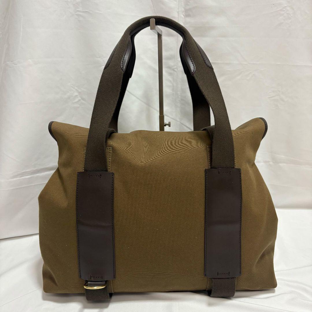 美品✨ ハンティングワールド ロゴプレート トートバッグ 西口修平 レザー A4