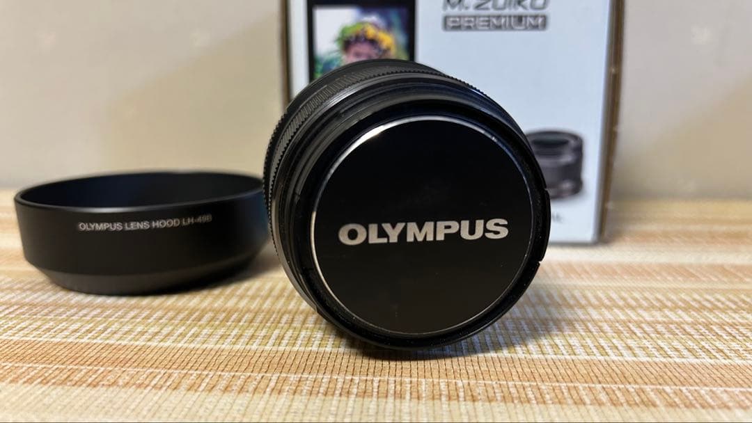 【美品】単焦点レンズ　OLYMPUS 25mm F1.8 LH-49B送料無料