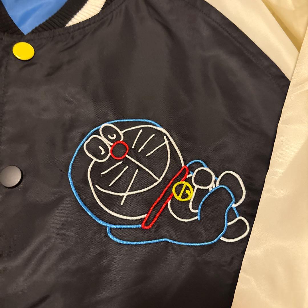 週末セール graniph ドラえもん スカジャン M ブラック/ホワイト