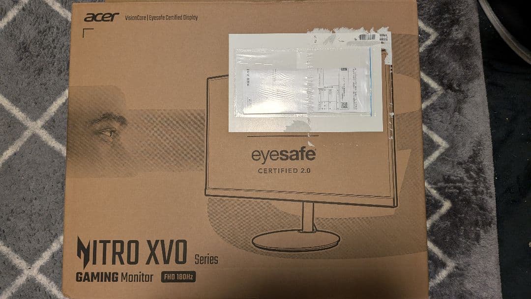 Acer 180Hz ゲーミングモニター 23.8型 IPS 0.5ms