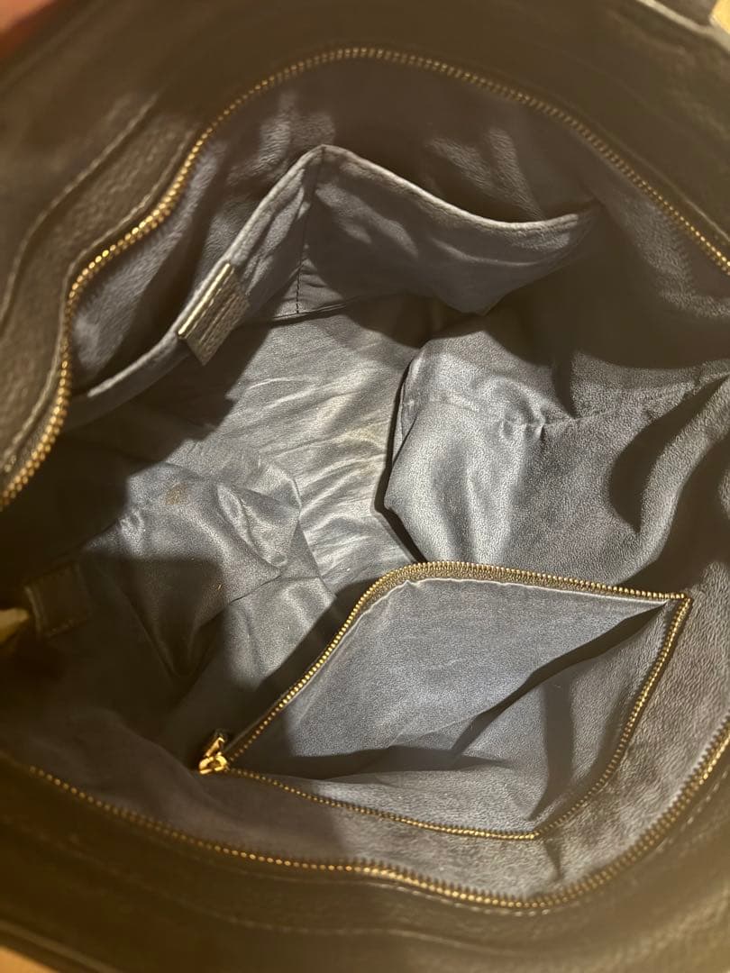 Hush tug ハッシュタグ　バッグ　シボ革　本革　レザー