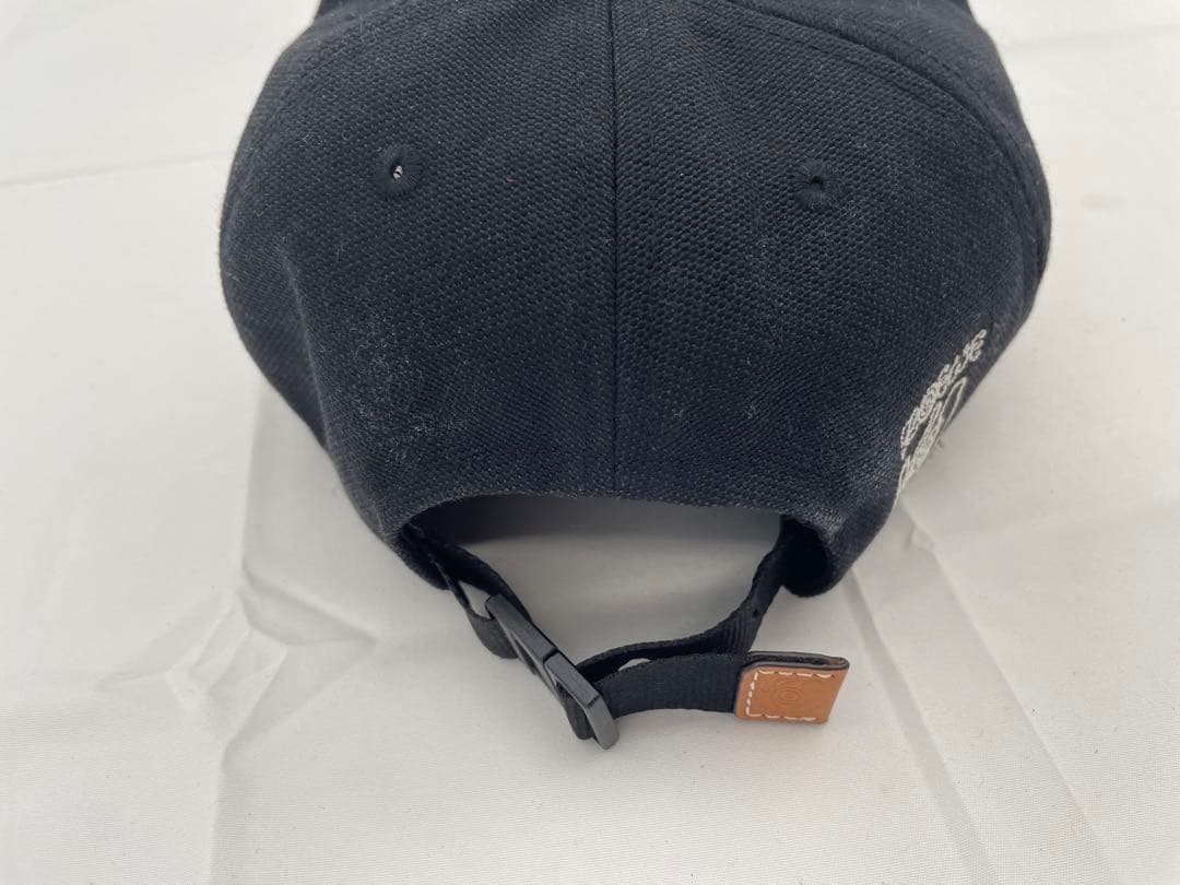 LOEWE ロエベ エンブロイダリー　ベースボールキャップ 黒刺繍ロゴ キャップ