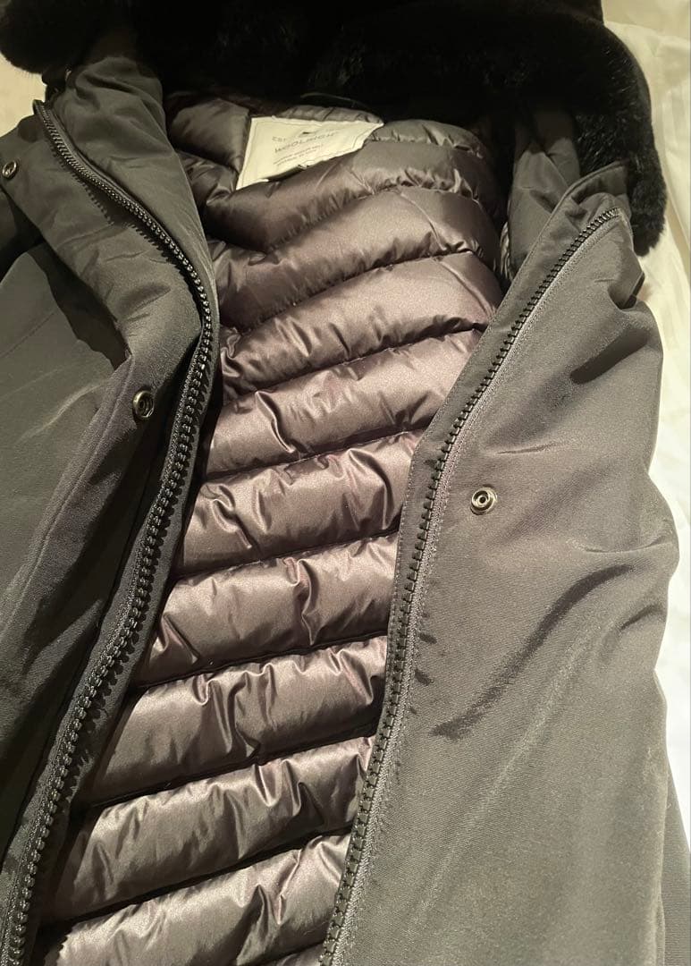 WOOLRICH ウールリッチボウブリッジダウンコート　S