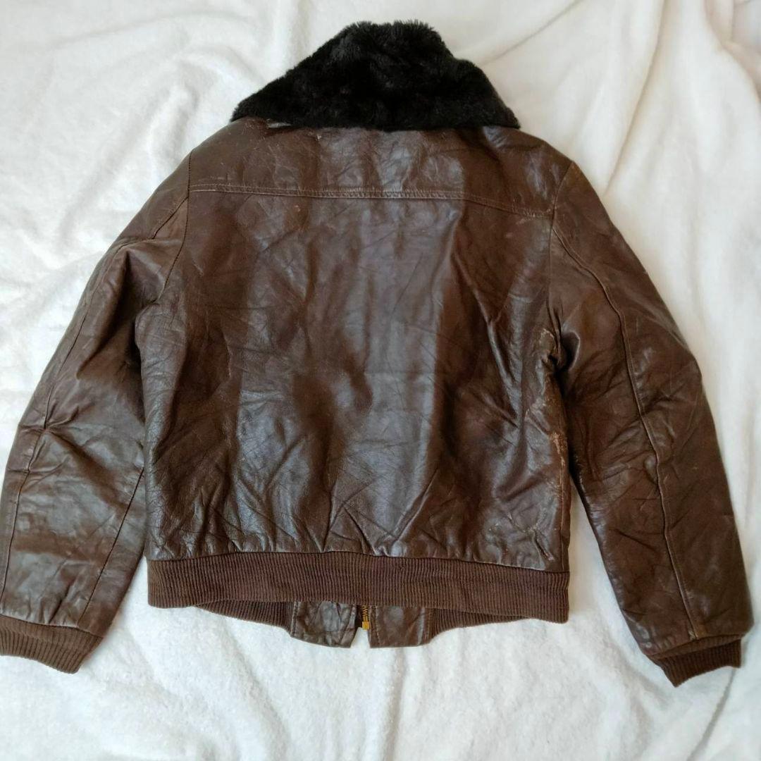 90s vintage【y2k】G1　A2　フライトジャケット　レザージャケット