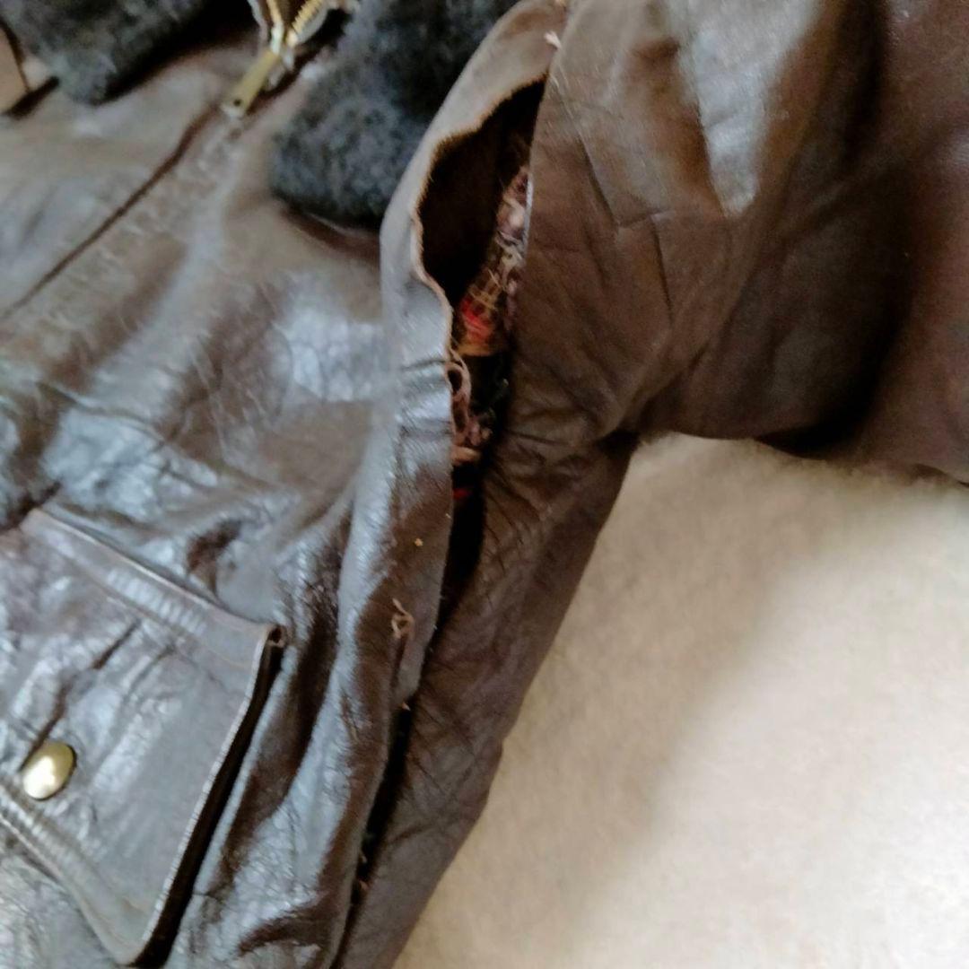 90s vintage【y2k】G1　A2　フライトジャケット　レザージャケット