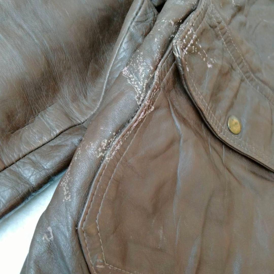 90s vintage【y2k】G1　A2　フライトジャケット　レザージャケット