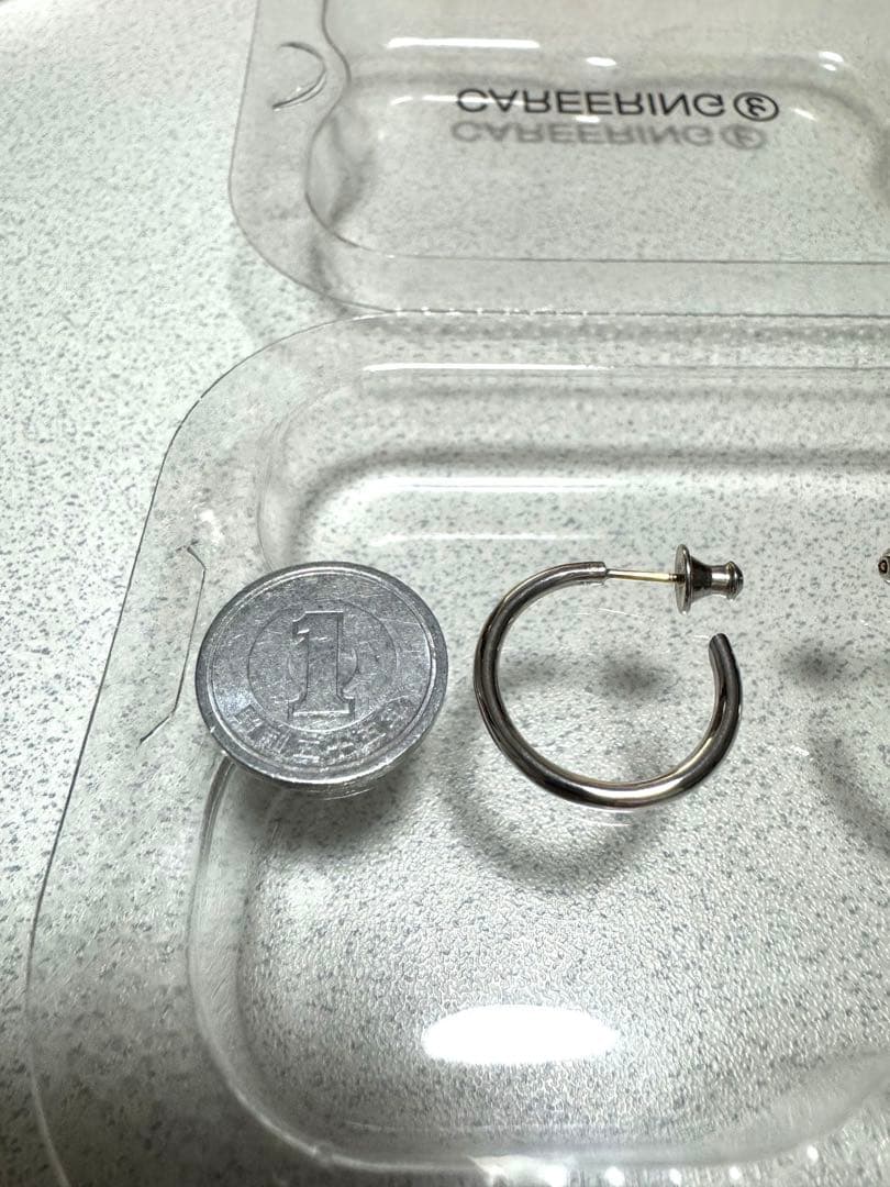 PLACEBO 501T シルバー キャリアリング プラシーボ ほぼ未使用