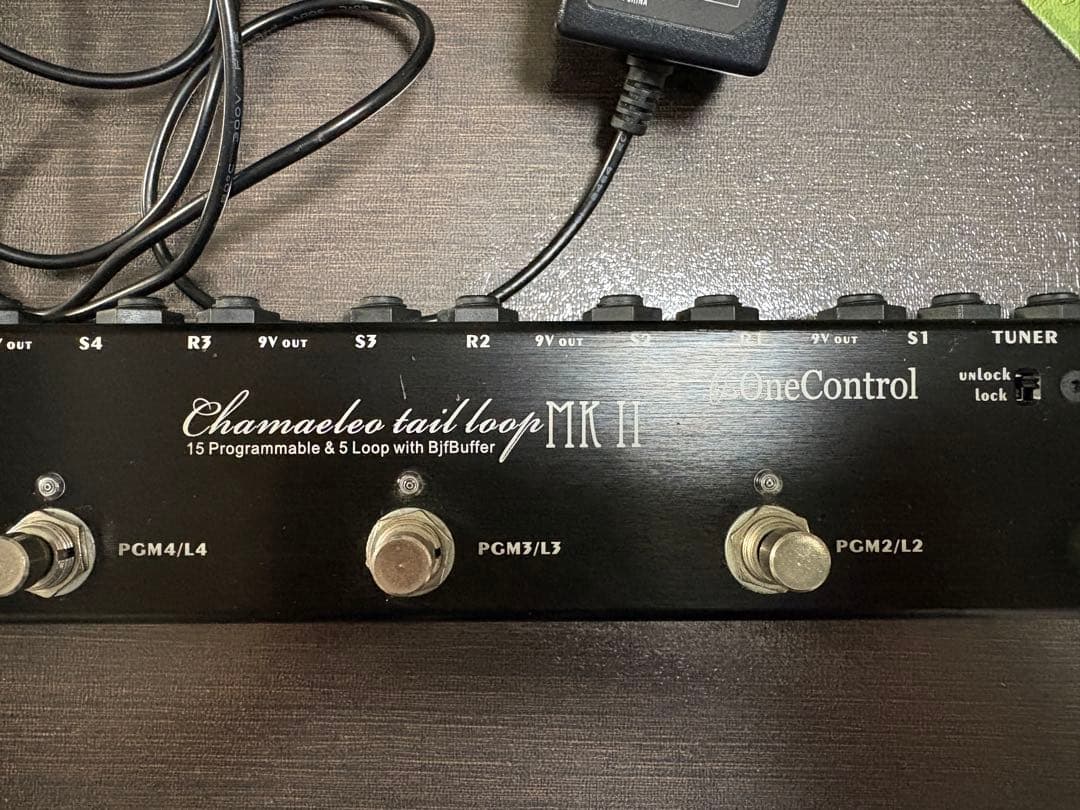 ギター One Control Chamaeleo Tail Loop MkII