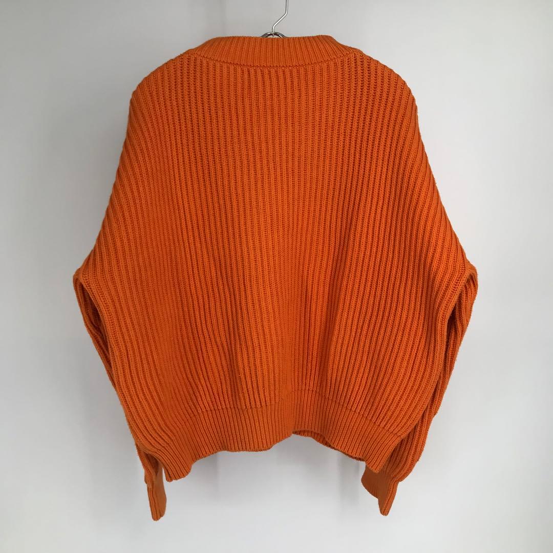 アンユーズド　セーター　2　オレンジ　カシミヤ